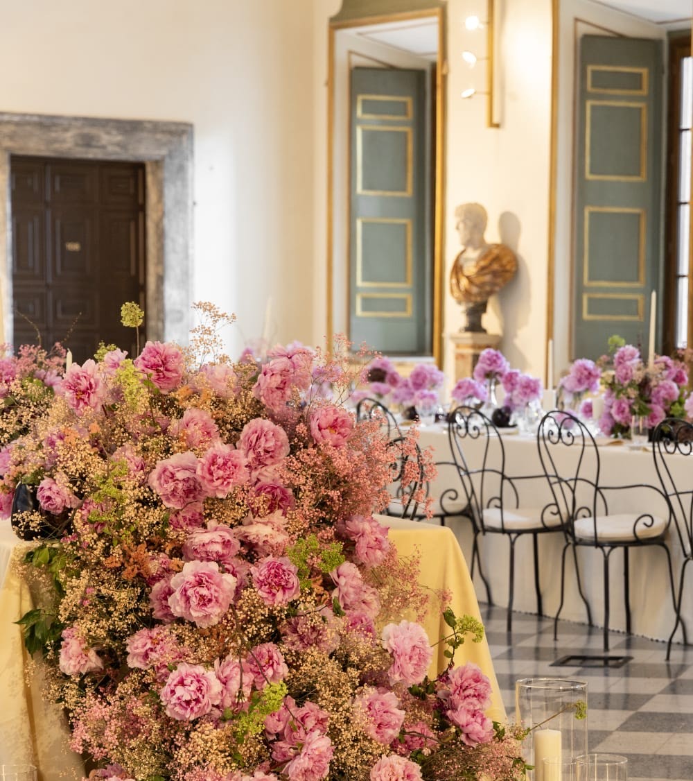 Floral Design Masterclass McQueens Flower School London & Dylan Tripp in Rome